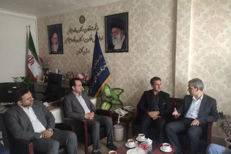 دیدار سرپرست امور شعب گلستان بانک مهر ایران با سرپرست اداره کل تعاون، کار و رفاه اجتماعی استان گلستان