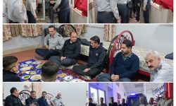 حضور شهردار گرگان در ایستگاه‌های آتش‌نشانی در لحظه تحویل سال ۱۴۰۵