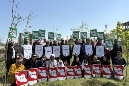 آیین راه اندازی بوستان شهدای میناب به یاد شهدای مظلوم دانش آموز مدرسه شجره طیبه میناب در گرگان
