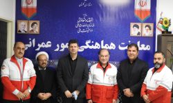 دیدار نوروزی مسئولان استانی با معاون عمرانی استاندار