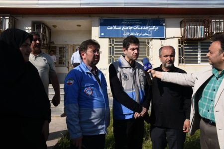 بازدید میدانی معاون استاندار از مناطق سیل زده شرق استان
