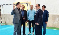 بازدید مدیرکل تعاون، کار و رفاه اجتماعی گلستان از مجموعه ورزشی کارگری گنبدکاووس