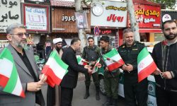 حضور میدانی رئیس و اعضای شورای شهر گرگان جهت تجلیل از مدافعان امنیت
