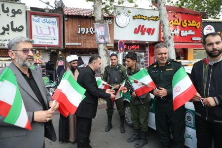 حضور میدانی رئیس و اعضای شورای شهر گرگان جهت تجلیل از مدافعان امنیت