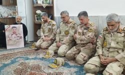 رشادت و جانفشانی شهدا ضامن و اعتبار امنيت و آرامش ایران مقتدر