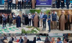 اردوی فرهنگی زیارتی جمعی از کارکنان دامپزشکی استان گلستان به امامزاده یحیی بن زید شهرستان گنبد کاووس