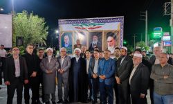 تداوم ایستادگی مردم غیور بندرترکمن در میدان مختوم قلی 