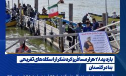 بازدید ۲۸ هزار مسافر و گردشگر از اسکلههای تفریحی بنادر گلستان