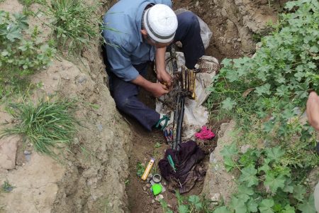 بازسازی و تقویت شبکه مخابراتی روستای قوشجانآباد شهرستان آققلا