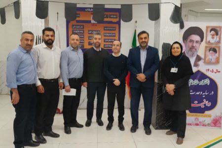پیوستن کارکنان مرکز تعویض پلاک گلستان به پویش «چهارشنبه‌های امام رضایی» همزمان با دهه کرامت