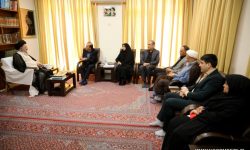 دیدار مدیرکل انتقال خون گلستان با آیت‌الله نورمفیدی و تأکید بر نقش اهدای خون در نجات جان بیماران