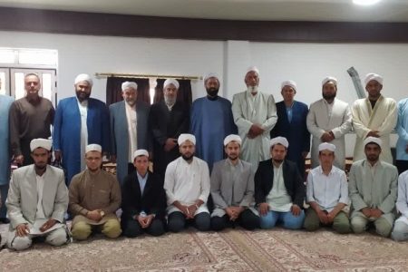 ارزیابی آموزشی و فناوری در مدرسه علمیه عظیمی قارقی با حضور هیئت مرکز اسلامی گلستان