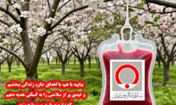 اهدای خون ، اهدای زندگی