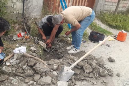 فیبر رسانی مخابرات به ناحیه مقاومت بسیج روستای مزنگ شهرستان بندرگز
