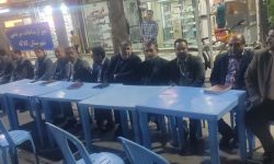 حضور رئیس مخابرات کلاله در میز ارتباطات مردمی شهرستان کلاله