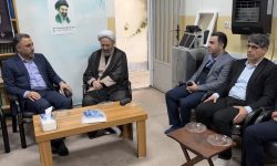 دیدار مدیرکل تعزیرات حکومتی گلستان با امام جمعه شهرستان دلند