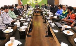 آیین تجلیل از کارکنان تازه متاهل شهرداری گرگان در روز ملی ازدواج