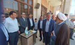 برگزاری میز خدمت در مصلی گرگان