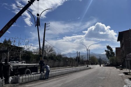 روشنایی بلوار شهید سلیمانی قرق متحول شد