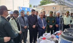نمایشگاه دستاوردهای طرح ارتقا امنیت اجتماعی در گرگان