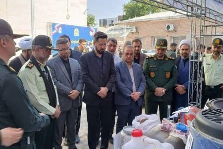 نمایشگاه دستاوردهای طرح ارتقا امنیت اجتماعی در گرگان