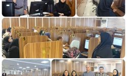 برگزاری آزمون فاینال دوره کاردانی بهورزان شاغل به صورت الکترونیکی در دانشگاه علوم پزشکی گلستان