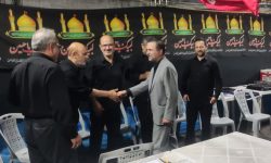 معاون استاندار گلستان از هیئات و مواکب عزاداری بازدید کرد