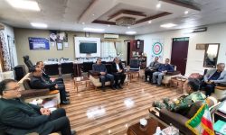 دیدار مدیرکل بنیاد مسکن انقلاب اسلامی استان گلستان با فرمانده تیپ ۲۳۰ تهاجمی گرگان