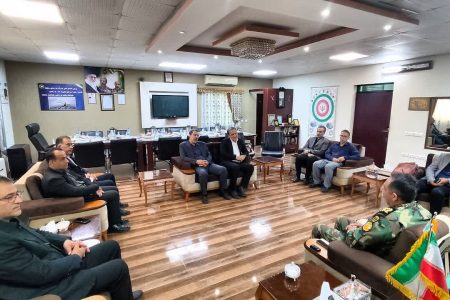 دیدار مدیرکل بنیاد مسکن انقلاب اسلامی استان گلستان با فرمانده تیپ ۲۳۰ تهاجمی گرگان