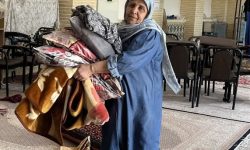 همدلی بانوان در غبارروبی مسجد جامع گلشن گرگان