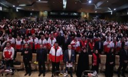 مقام برتر رییس جمعیت هلال‌احمر بندرترکمن به نمایندگی از گلستان