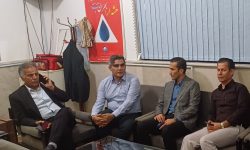 بازدید معاون مالی و پشتیبانی شرکت آب و فاضلاب گلستان از ناوگان آبرسانی سیار شهرستانهای آزادشهر و گنبدکاووس