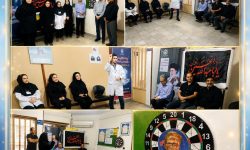  برگزاری مسابقه دارت کارکنان درمانگاه تأمین اجتماعی رامیان به مناسبت هفته تأمین اجتماعی