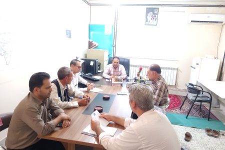 برگزاری جلسه هم‌اندیشی و برنامه‌ریزی وصول مطالبات و توسعه بازاریابی در مخابرات مراوه‌تپه