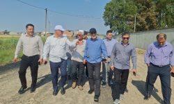 مراحل پایانی احداث جاده جدید نیازآباد–سیجوال