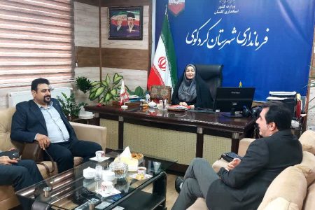 فرماندار کردکوی در دیداری صمیمی میزبان دکتر رییسی مدیر جدید بیمارستان فوق تخصصی قلب کردکوی شدند