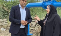 فرماندار شهرستان کردکوی به همراه معاون برنامه‌ریزی شهرستان از چاه شماره ۲ ولاغوز بازدید کرد
