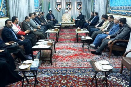 دیدار با امام جمعه کردکوی در هفته دولت