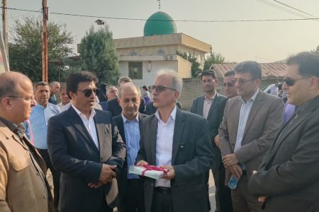 افتتاح و بهره برداری از پروژه های بنیاد مسکن انقلاب اسلامی شهرستان آزادشهر با اعتبار ۵۱ میلیارد و ۵۰۰ میلیون تومان 