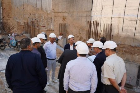 بازدید مشترک از پروژه‌های ساختمانی شهر گرگان با تأکید بر رعایت الزامات ایمنی و فنی