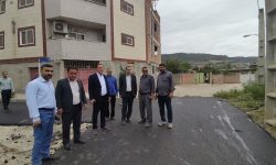 روستای گردشگری باغ گلبن از نعمت اسفالت بهره مند شد