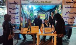 حضور رئیس مخابرات کردکوی در میز خدمت شبانه