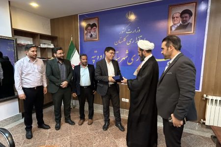 دیدار مدیرکل بنیاد شهید گلستان با فرماندار مراوه‌تپه و معارفه رئیس جدید بنیاد شهید کلاله