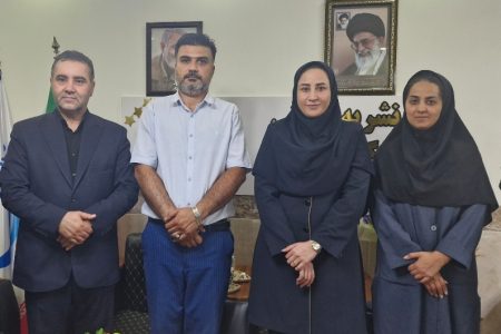 دیدار صمیمی رییس شورای شهر گرگان با مجموعه خبری سه ستاره