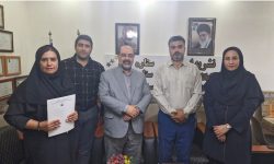 دیدار صمیمی مدیران آب منطقه ای گلستان با مجموعه خبری سه ستاره