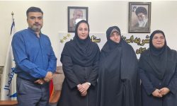 دیدار صمیمی مدیر کل امور بانوان و خانواده با مجموعه خبری سه ستاره