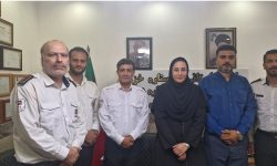 دیدار صمیمی رییس سازمان اتش نشانی شهرداری گرگان با مجموعه خبری سه ستاره
