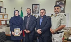 دیدار صمیمی اداره کل غله و خدمات بازرگانی استان گلستان با مجموعه خبری سه ستاره