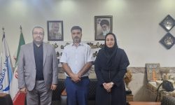 دیدار صمیمی مدیر کل نوسازی مدارس با مجموعه خبری سه ستاره